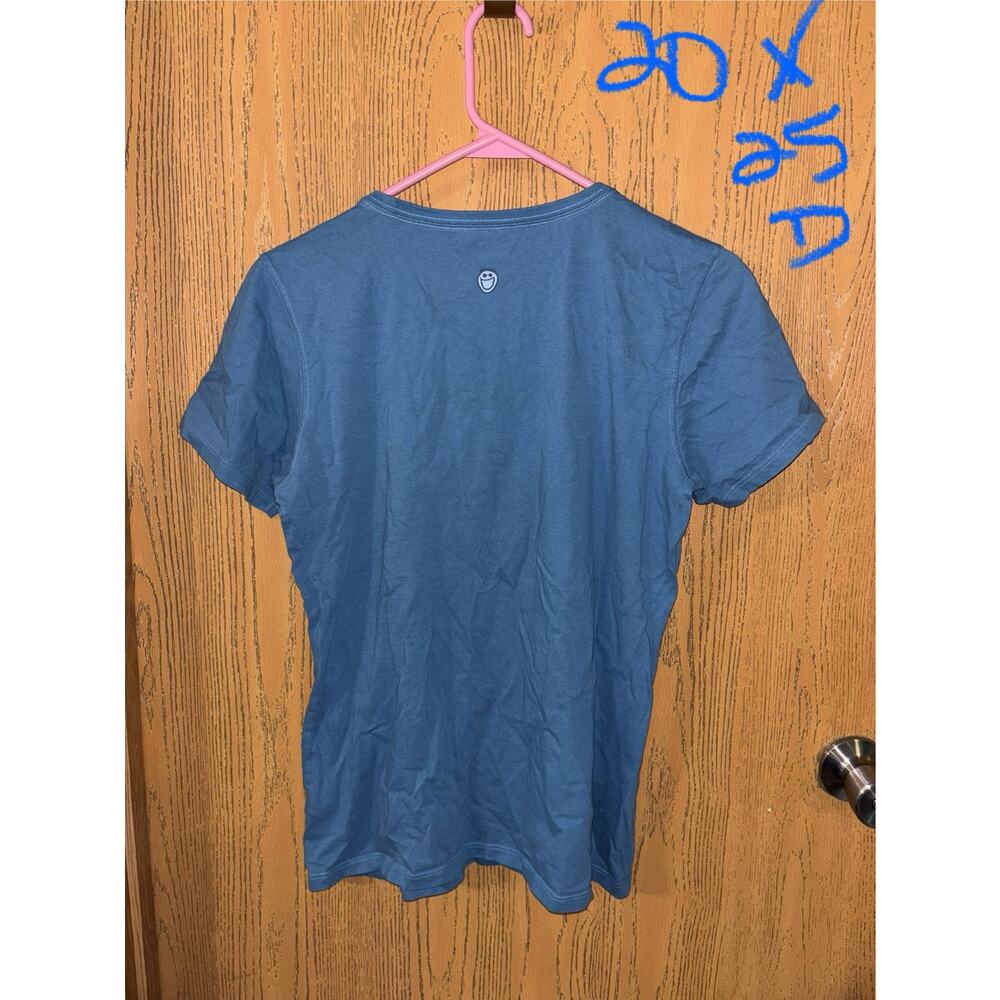 Life is Good women’s blue sun short sleeve t-shirt (medium) - Picture 3 of 3